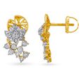Yashvi Lotus Pendant Earrings Set,,hi-res image number null