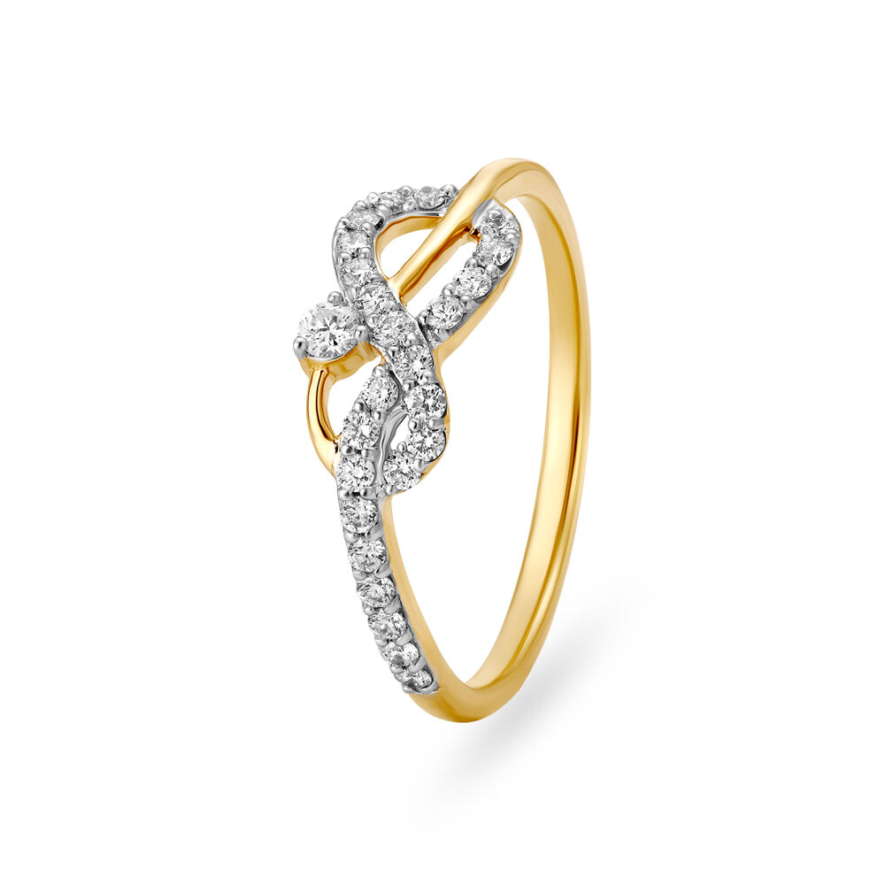 Infinity Crossover Finger Ring