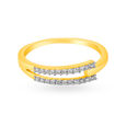 Magnificent 18 Karat Yellow Gold And Diamond Finger Ring,,hi-res image number null