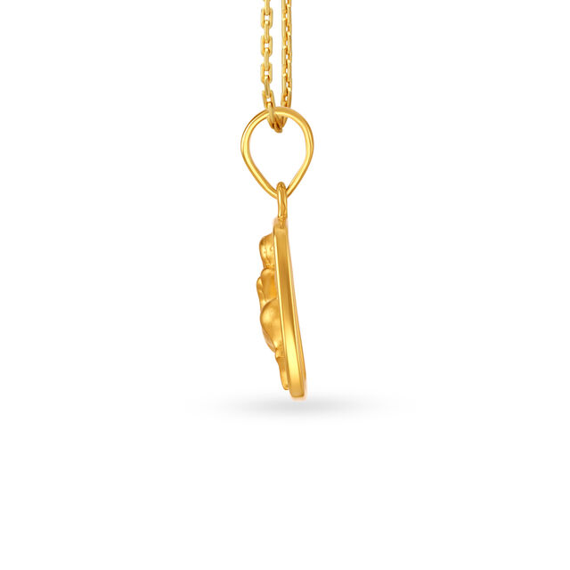 Sagittarius Symbol Gold Pendant,,hi-res image number null