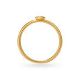 14KT Yellow Gold Heart-Shaped Finger Ring,,hi-res image number null