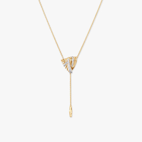 Shimmering Vibe Diamond Necklace