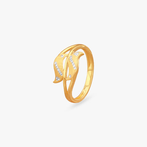 Leaf Wrap Gold Ring