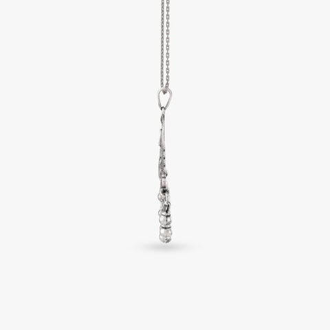 Tribal Veil Silver Pendant
