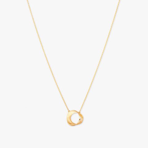 Open Orb Gold Necklace