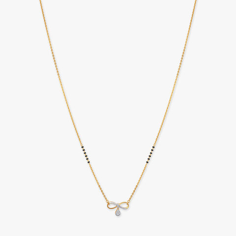 Infinity Spark Diamond Mangalsutra