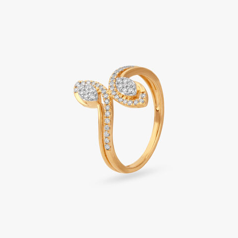 Twin Wings Diamond Ring