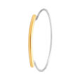 Elegant Bangle in a combination of Yellow and White Gold,,hi-res image number null