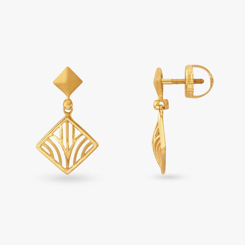 Artistry Gold Drop Earrings