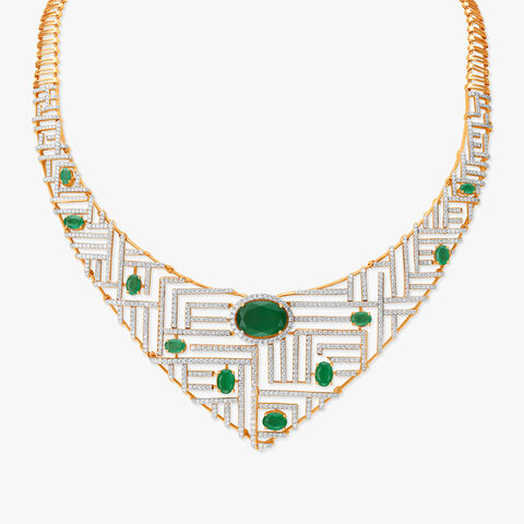 Nature's Harmony Diamond Necklace Set