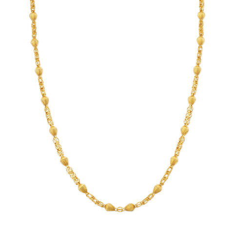 Subtle Artistic Gold Chain