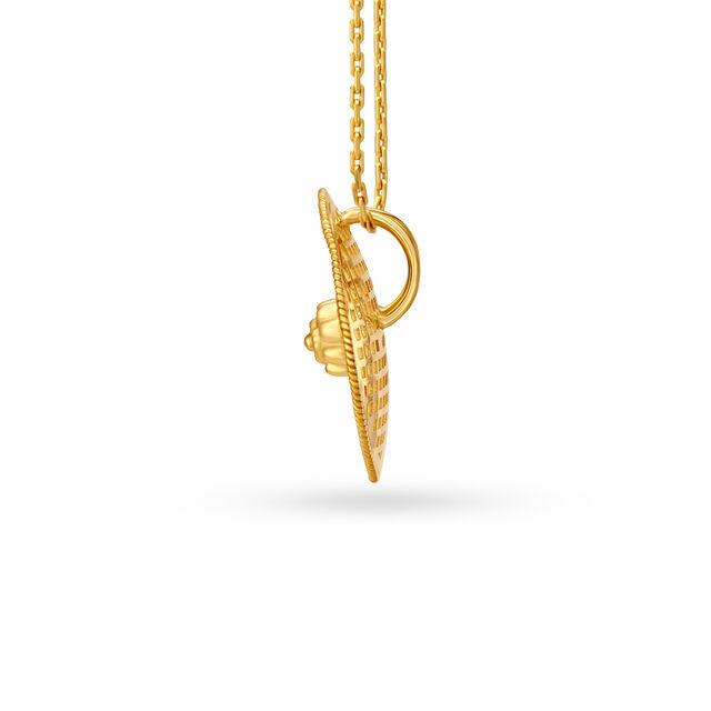 Sharp Gold Pendant,,hi-res image number null