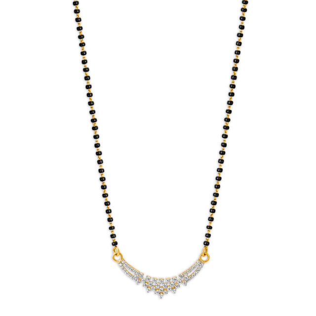 Imperial Gold and Diamond Mangalsutra,,hi-res image number null