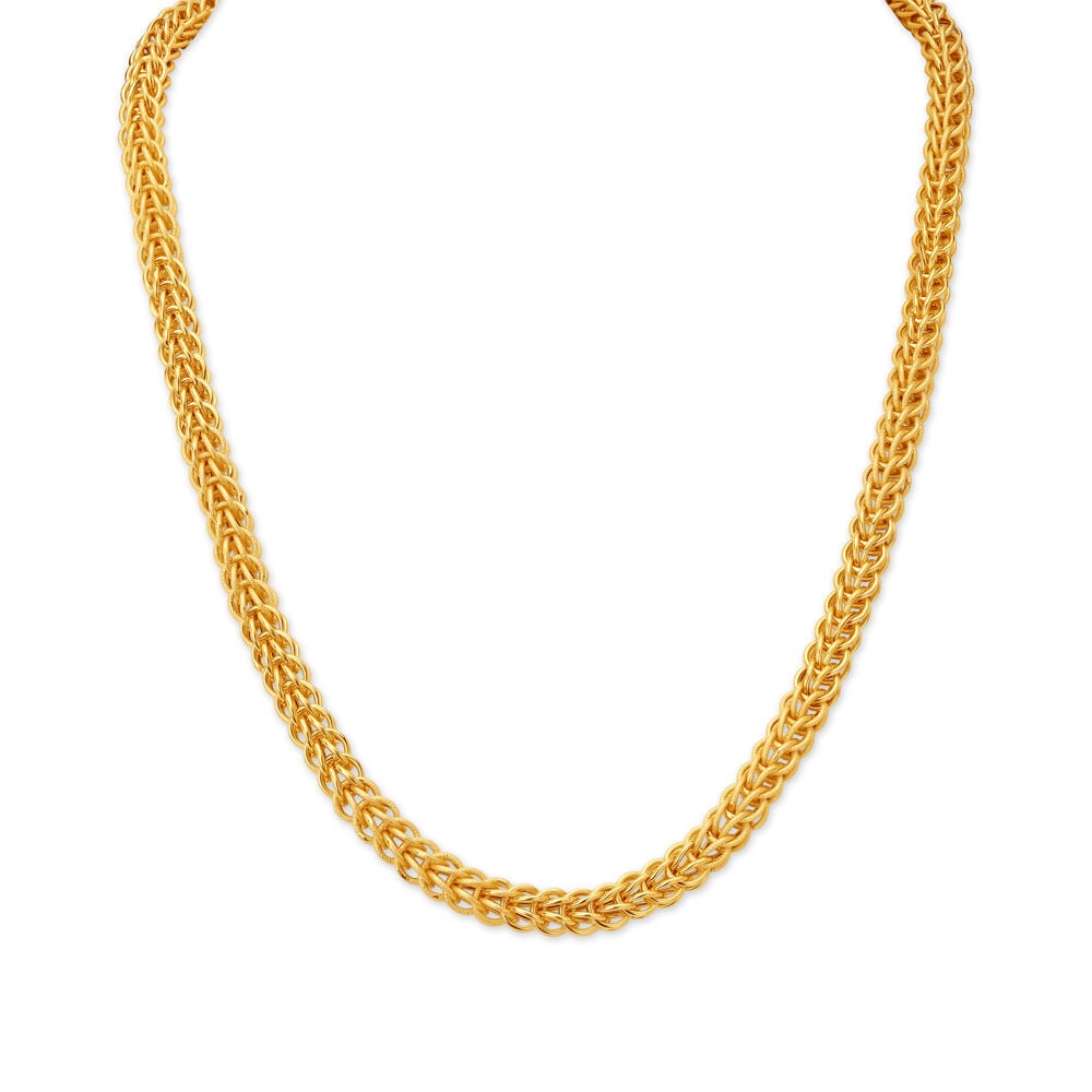 Tanishq gold chain outlet for men