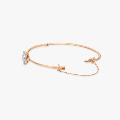 Aurora Charm Diamond Bangle