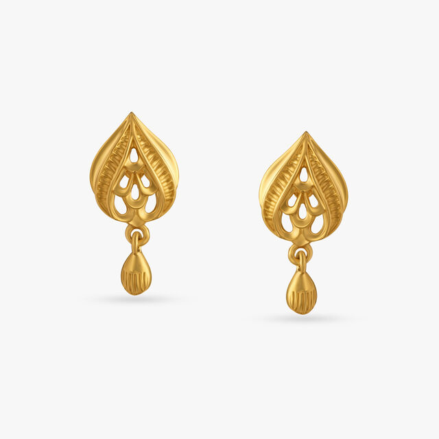 Paisley Glam Drop Earrings