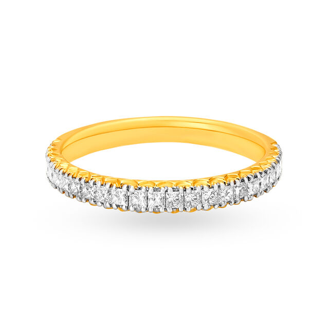 Slender Shimmering Diamond Ring,,hi-res image number null