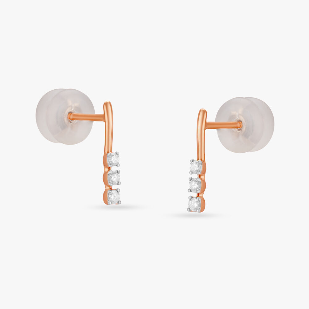 Diamond Stud Earrings for Men Women Tanishq Collection