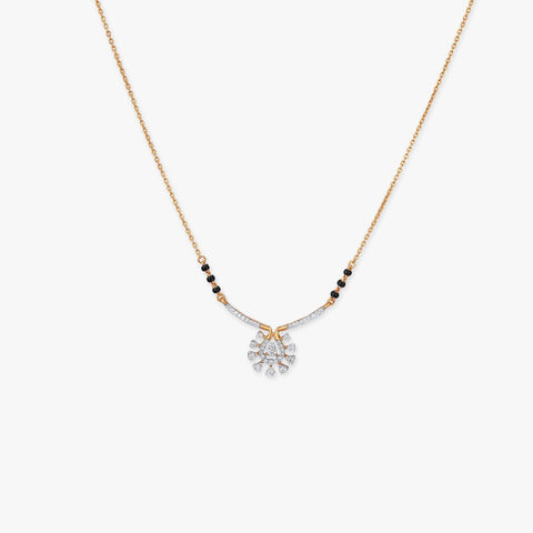 Dewdrop Grace Diamond Mangalsutra