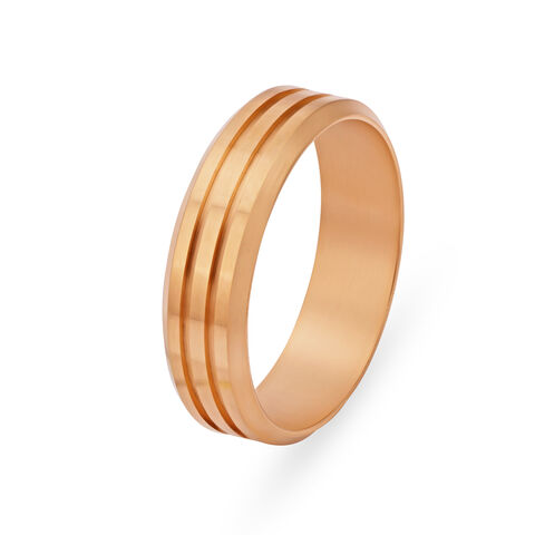 Glamorous Tiered Gold Ring for Men