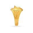 Lord Shiva Gold Finger Ring For Men,,hi-res image number null
