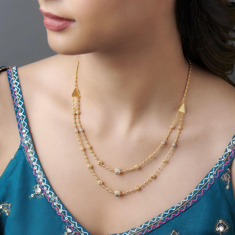 Tanishq layered outlet necklace