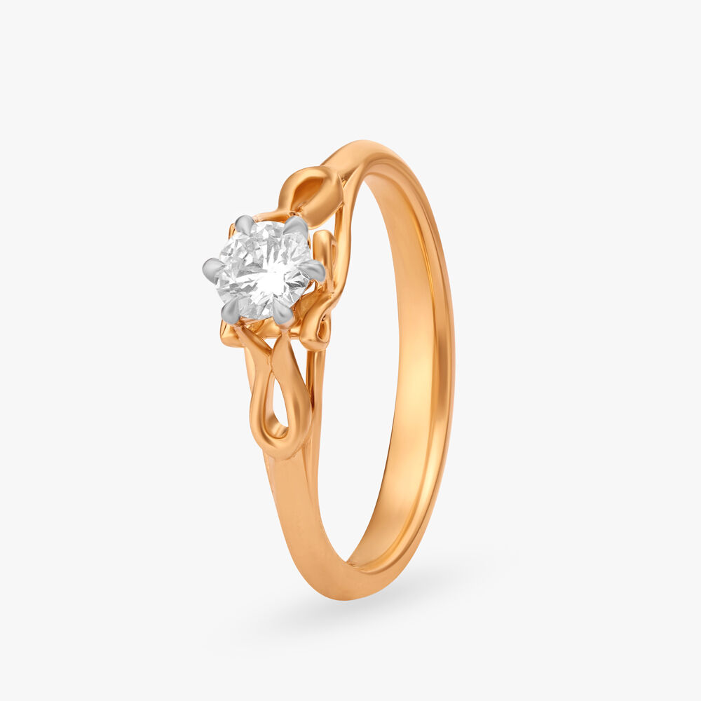 Mia by Tanishq 14KT Yellow Gold, Diamond, Opal and Citrine Ring for Women :  Amazon.in: Jewellery