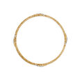 Diamond encrusted Dancing Bangles finished in 14kt Yellow Gold,,hi-res image number null