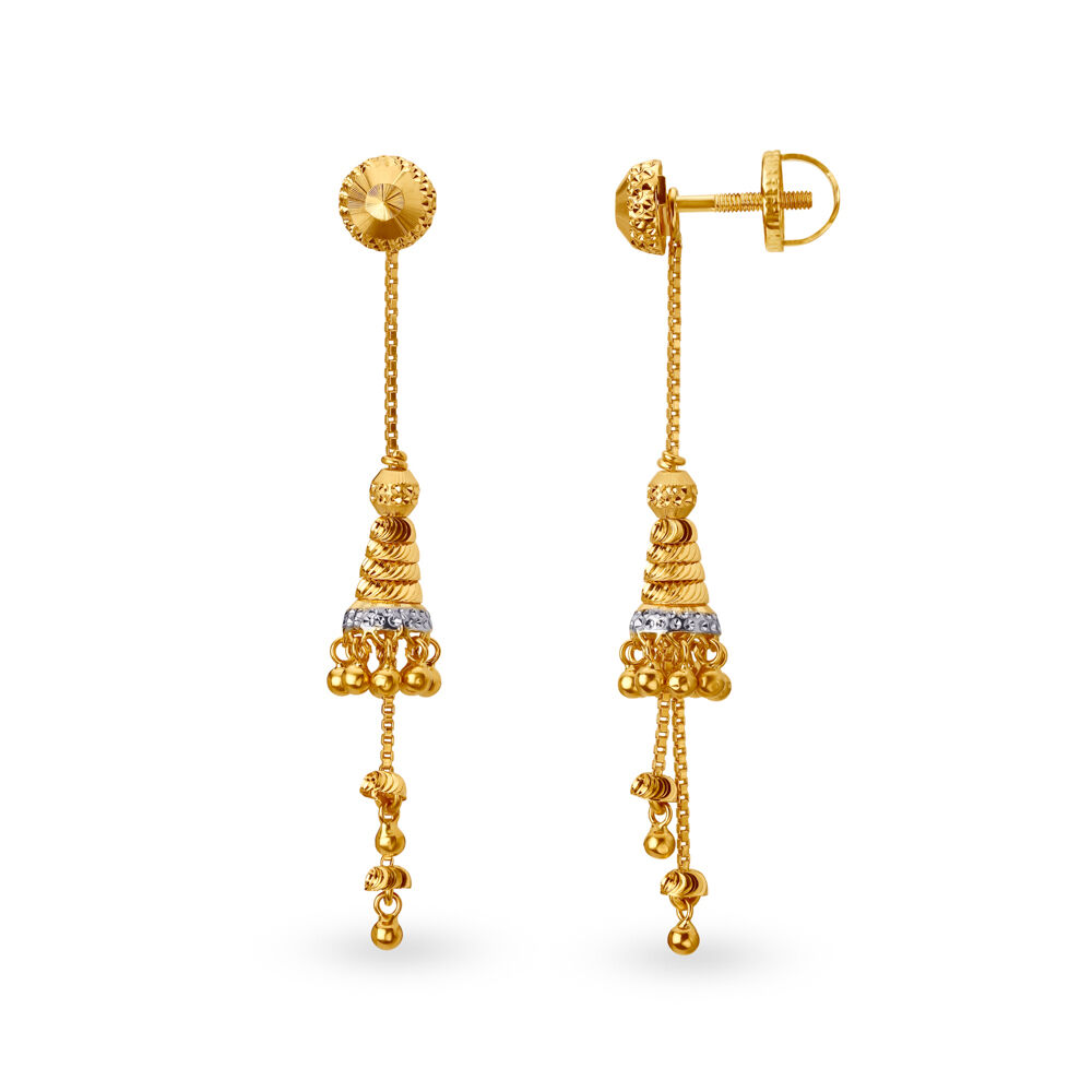 22 carat hotsell gold earrings tanishq