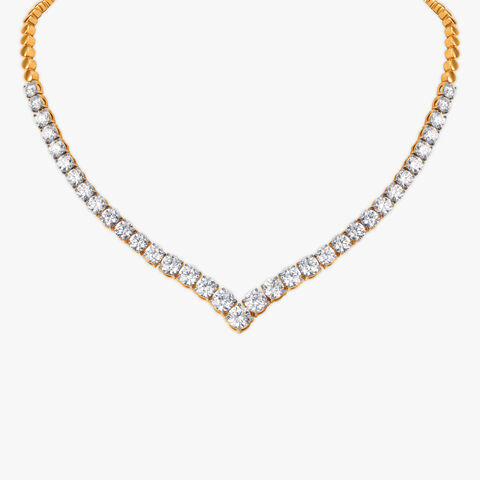 Scintillating Sophistication Celeste Solitaire Necklace