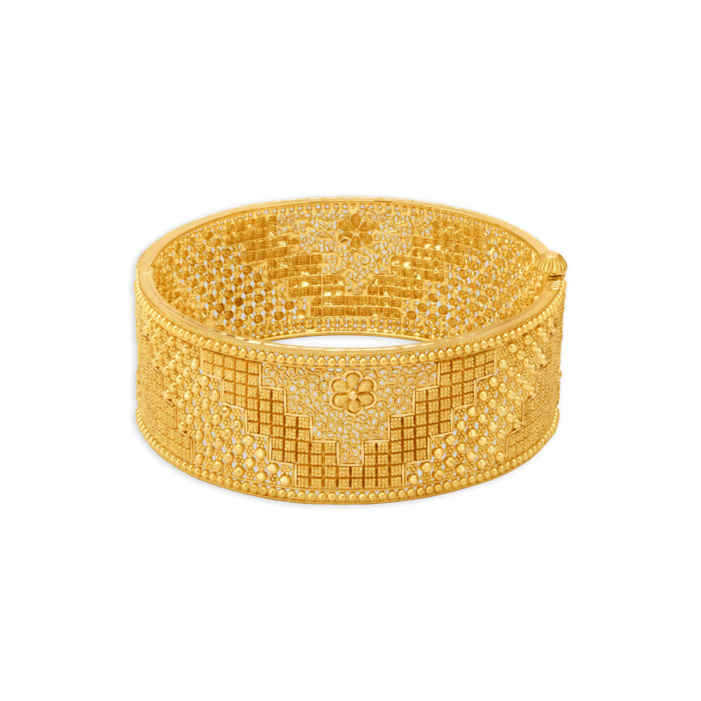 Awestriking Gold Glass Charu Bangle