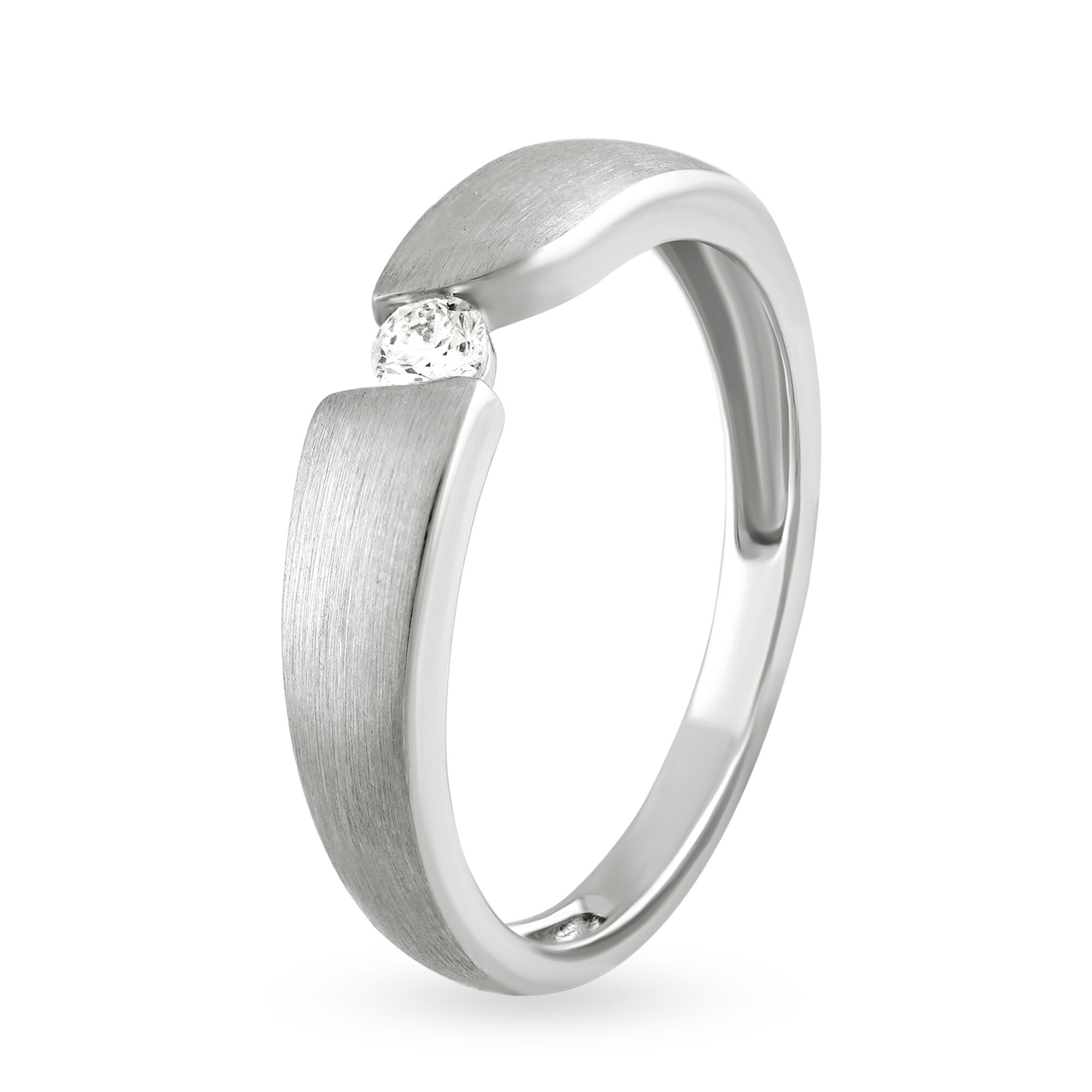 Neil Platinum Ring For Men | Glowing Platinum Ring | CaratLane