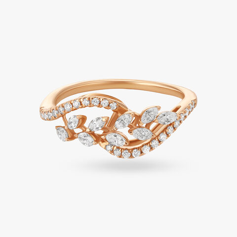 Array Diamond Finger Ring