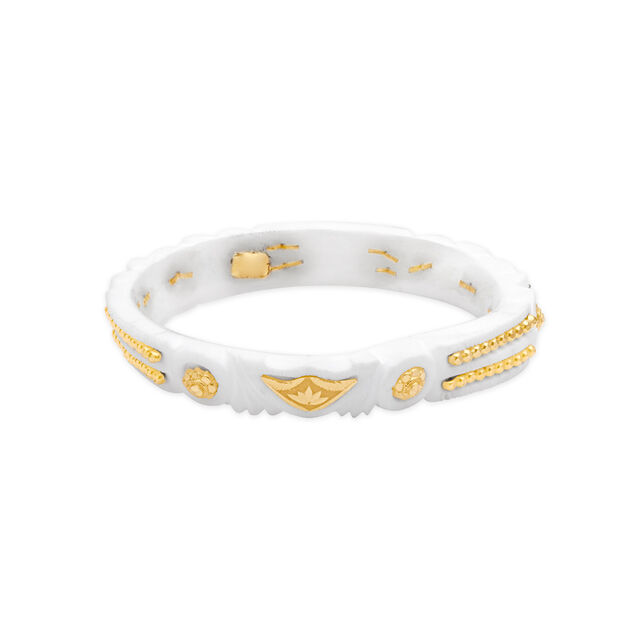 Magnificent Gold Shankha Bangle,,hi-res image number null