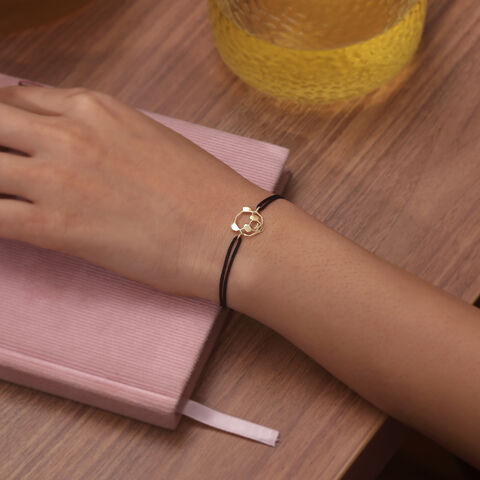 Cool Calm Panda Gold Bracelet