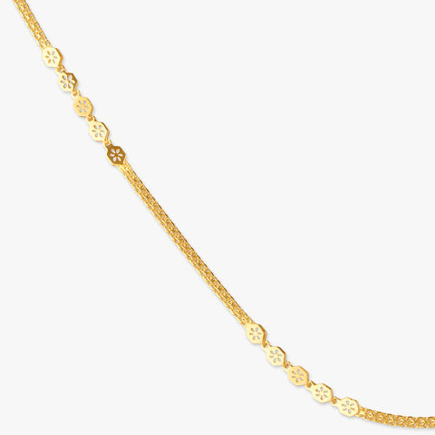 Bloom Dot Gold Chain