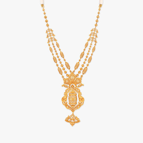 Ethereal Mountain Gold Necklace Set