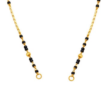 Classic Gold and Black Mangalsutra
