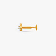 Floral Diamond Nose Pin,,hi-res image number null