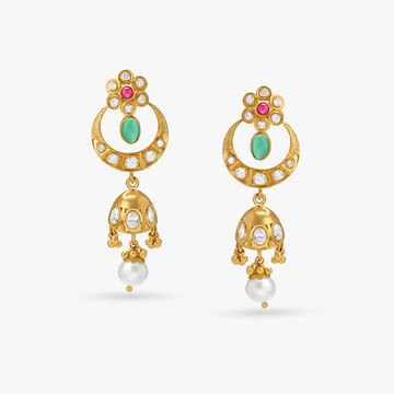 Mesmerizing Gold Drop Earrings