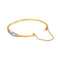 Classy Gold and Diamond Bangle,,hi-res image number null