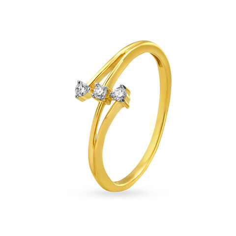 Accentuated Eternity Diamond Finger Ring