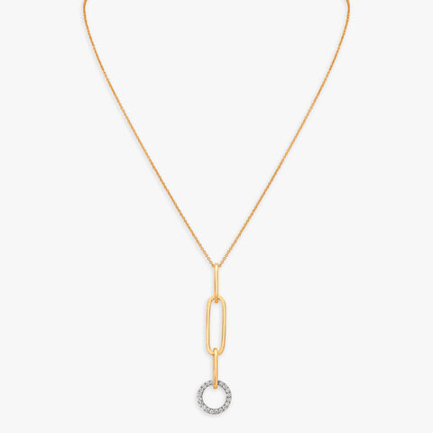 Solo Sparkle Diamond Pendant with Chain