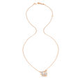 14KT Rose Gold Catch Me If You Can Diamond Pendant With Chain,,hi-res image number null