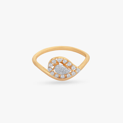 Luminous Drop Diamond Ring alternate view 1