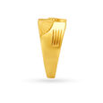 Hollow Style Geometric Gold Finger Ring For Men,,hi-res image number null