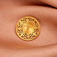 Goddess Lakshmi Motif 22 Karat Gold Coin,,hi-res image number null