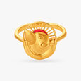 Enamelled Gajanana Ring,,hi-res image number null