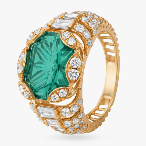 Forest Echoes Diamond Ring