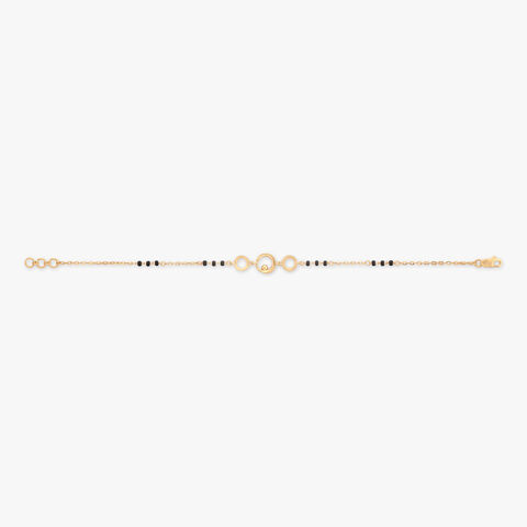 Circle Link Gold Bracelet